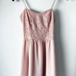 Pink Vera Wang Day Dress